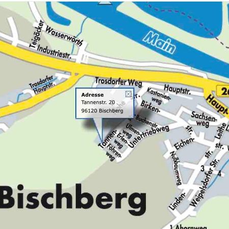 Relaxen Vor Den Toren Bambergs Bischberg Экстерьер фото