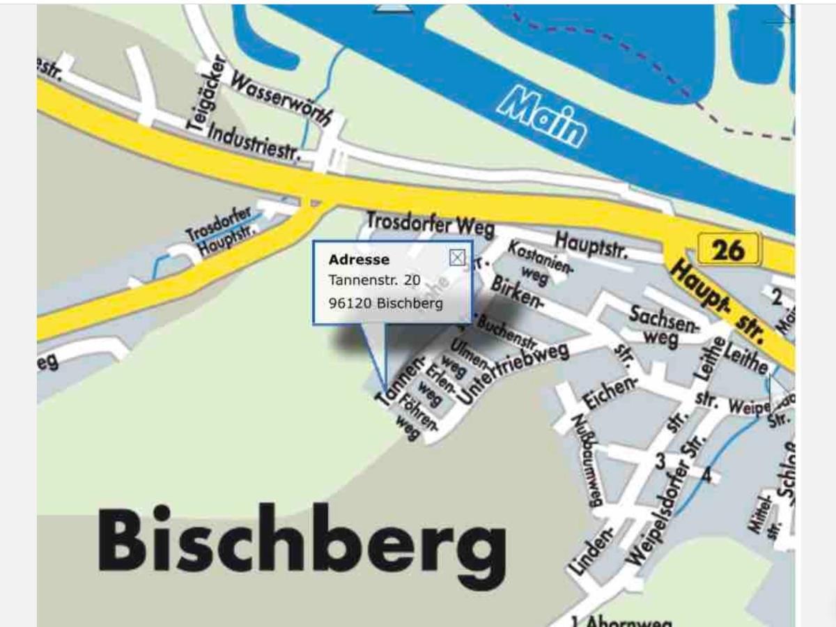 Relaxen Vor Den Toren Bambergs Bischberg Экстерьер фото